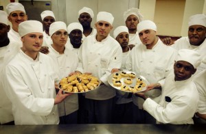 I detenuti del carcere di Chicago al corso di cucina italiana