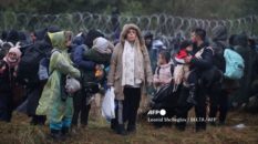 Con l’appoggio di Putin Lukašėnka scaglia i migranti contro la Polonia che costruirà un muro
