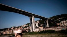 il ponte Morandi di Genova (LaPresse)