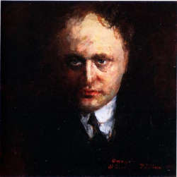 Federigo Tozzi in un ritratto di Giorgio Pastina