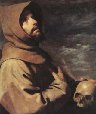 San Francesco secondo Francisco de Zurbarán